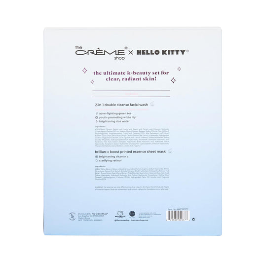 The Crème Shop daily cleanser for gentle cleansing and hydrated skin.