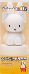 The Crème Shop Miffy lip balm packaging display highlighting collectible design