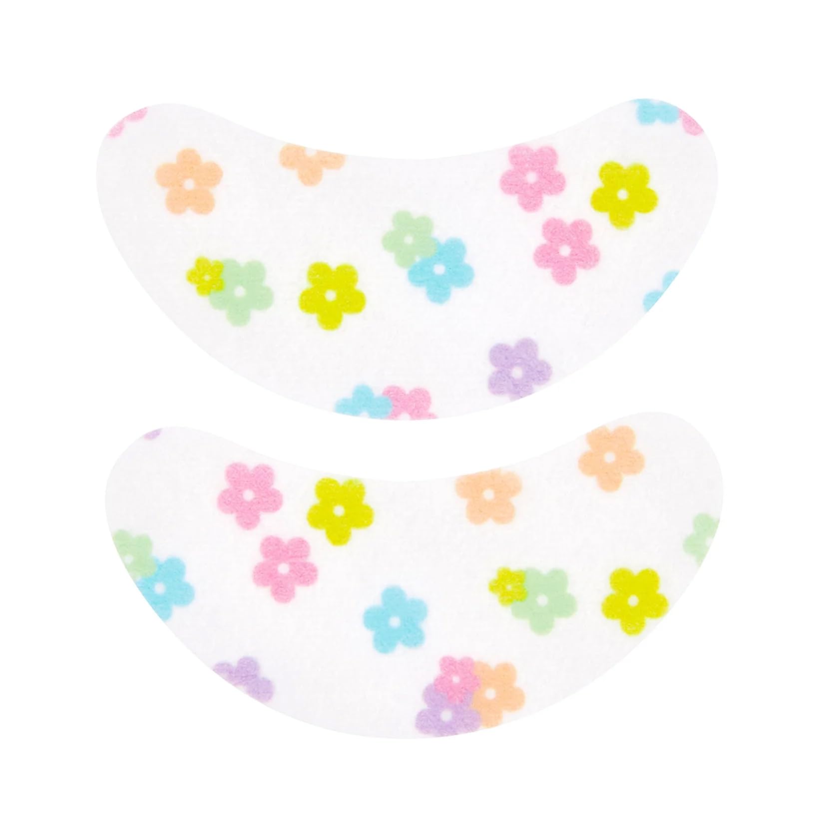 The Crème Shop Mult-Eye Task under eye patches closeup shows the all-nighter design for soothing eye care.
