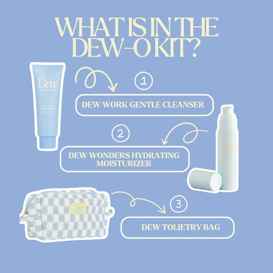The Dew Wonders moisturizer tube for hydrating skin and calm comfort.
