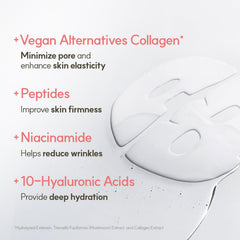The Face Shop Idebenone hyaluronic acid and peptides nourish the skin