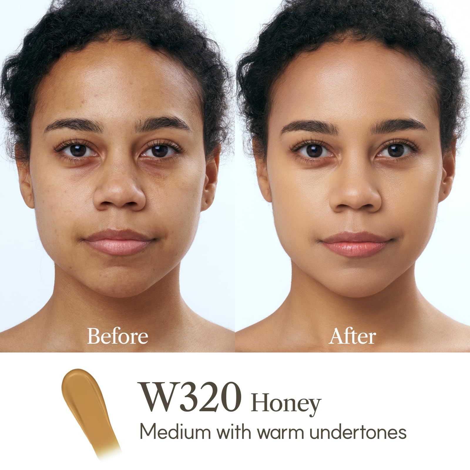 The Face Shop Ink Lasting Foundation semi-matte finish on diverse skin types.