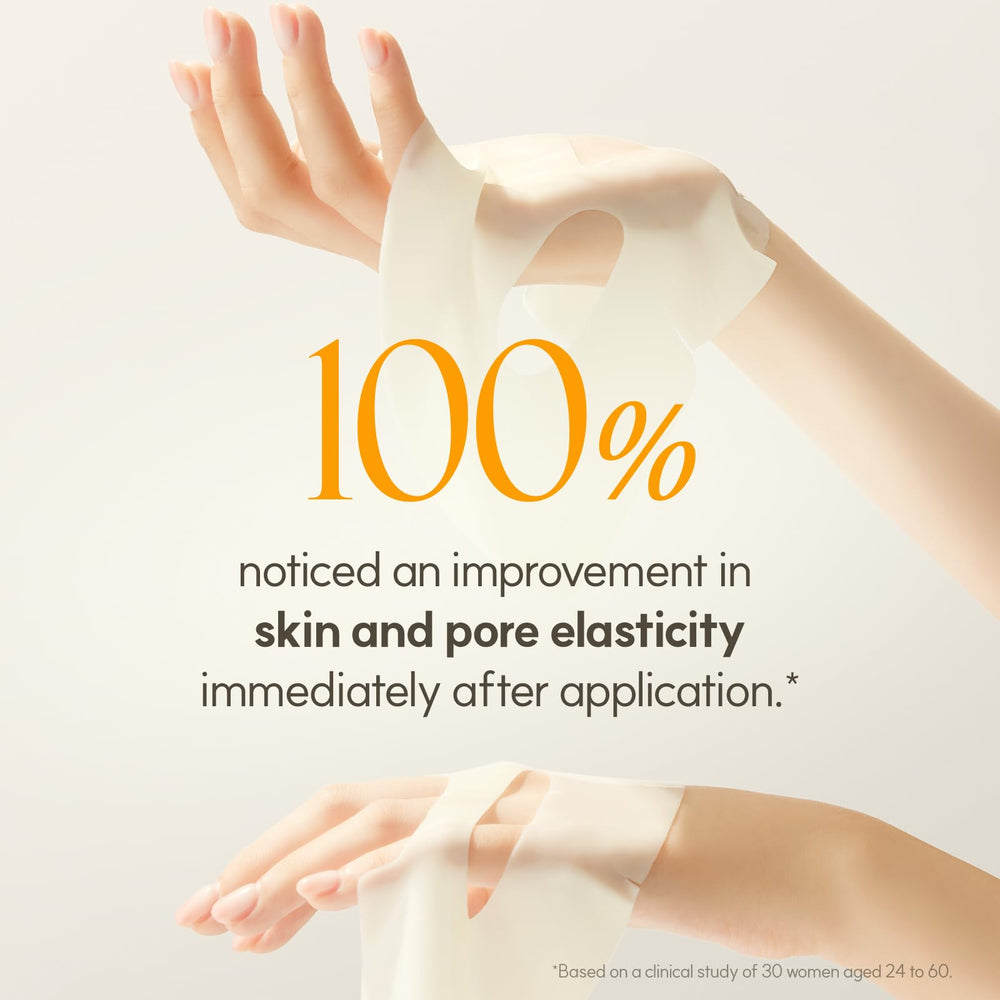 The Face Shop Vita-Toning vegan hydrogel mask for easy application on the face.