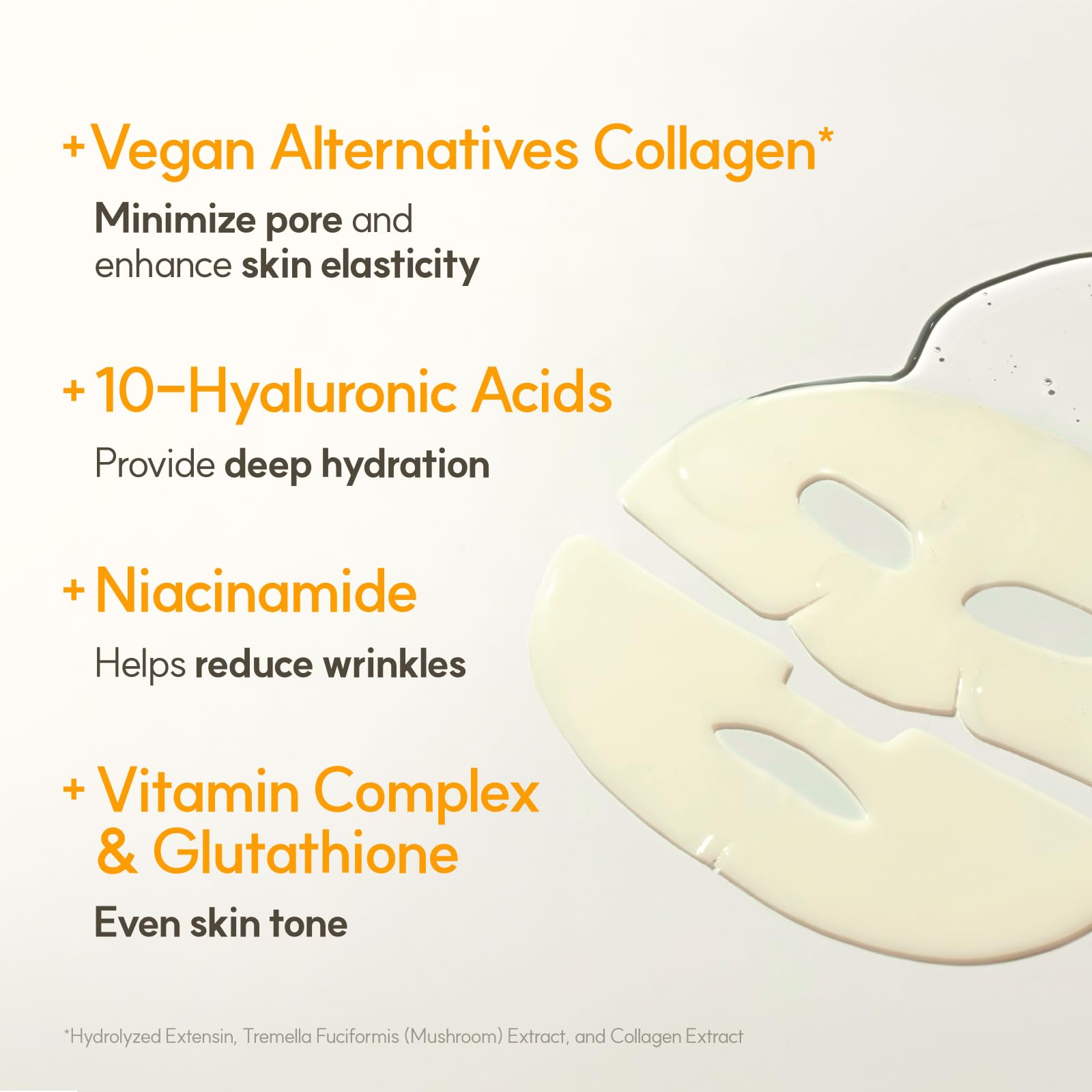 The Face Shop Vita-Toning mask delivers deep hydration and smoother texture.