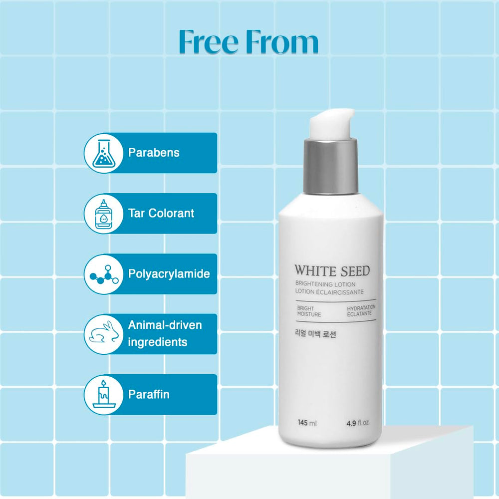 Morning skincare routine step with The Face Shop lotion.