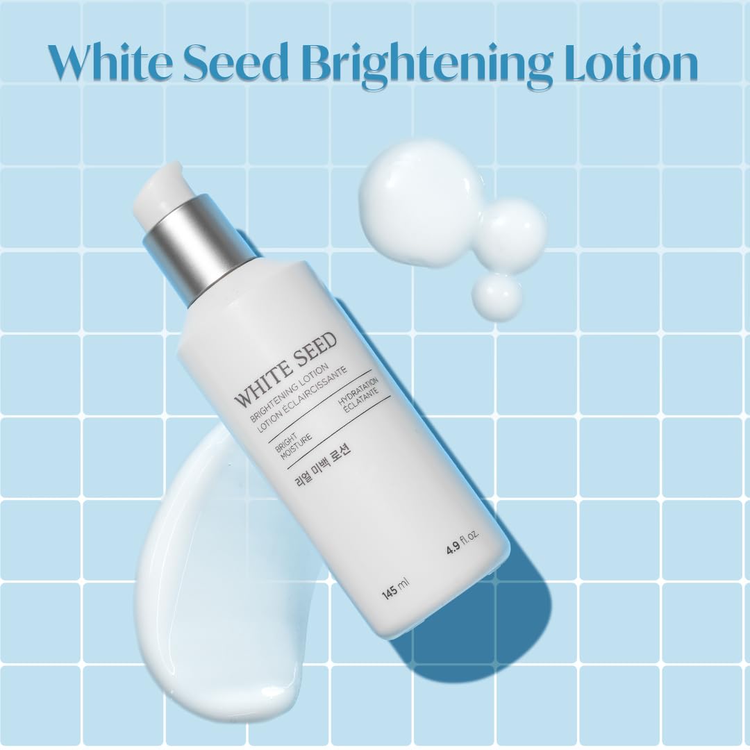 The Face Shop Brightening Lotion pump top for easy, mess-free application.