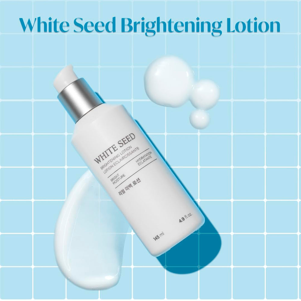 The Face Shop Brightening Lotion pump top for easy, mess-free application.