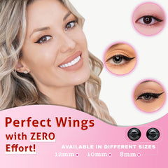 The Flick Stick winged-eyeliner-stamp for easy cat-eye application.