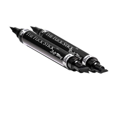 The Flick Stick winged-eyeliner-stamp in midnight-black for bold lines.