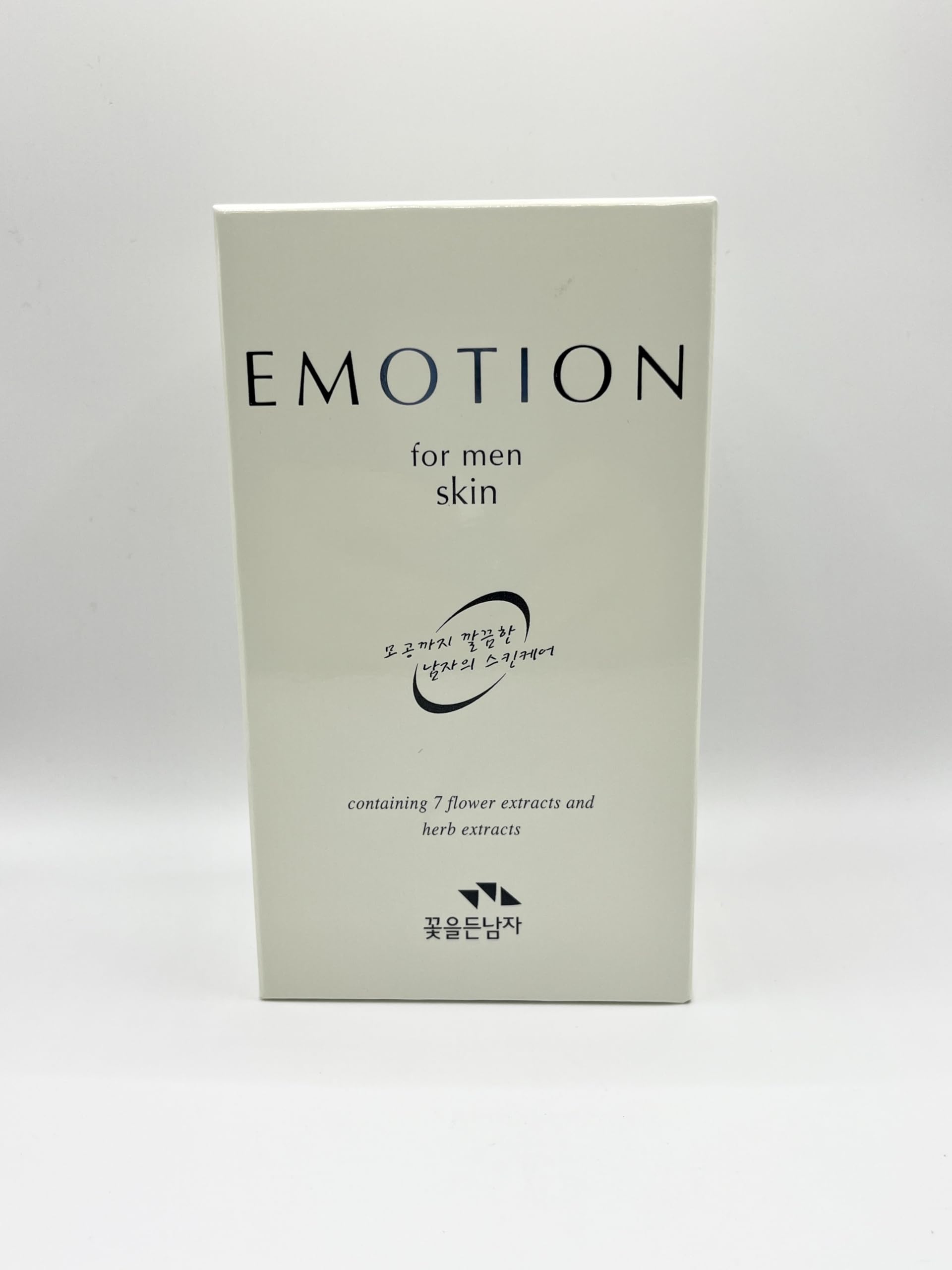The Flower Men Somang Emotion After Shave bottle closeup highlighting premium packaging for daily grooming