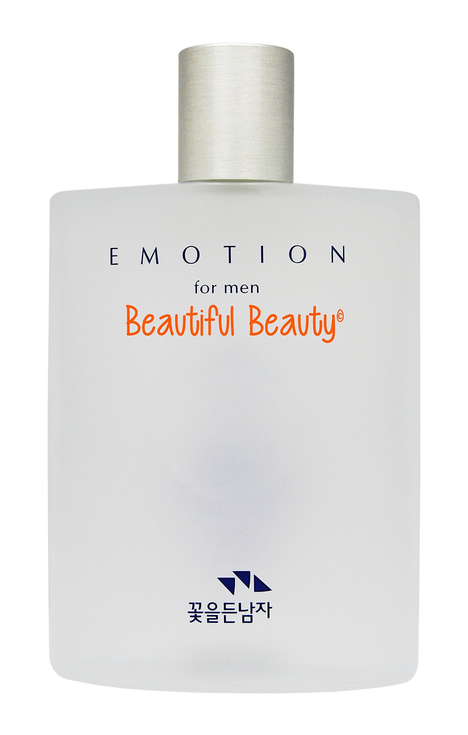 The Flower Men Somang Emotion After Shave bottle pours for quick toning after shaving