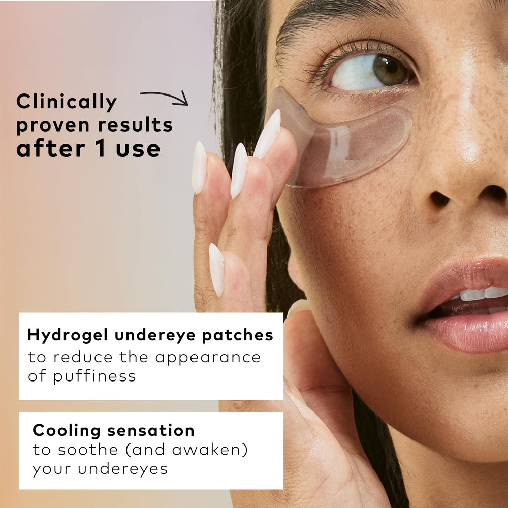 The Good Patch ingredients: caffeine, aloe, gotu kola for calm hydration.