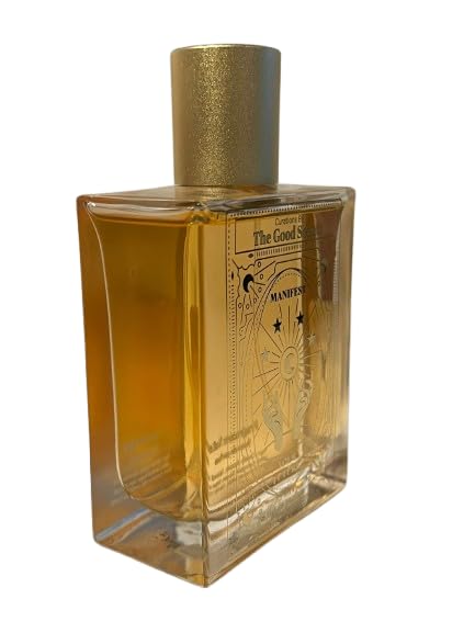 The Good Scent Manifest Your Future bottle close-up on the label.