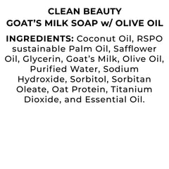 The Grecian Soap Company gift set packaging highlighting cruelty-free and paraben-free clean beauty