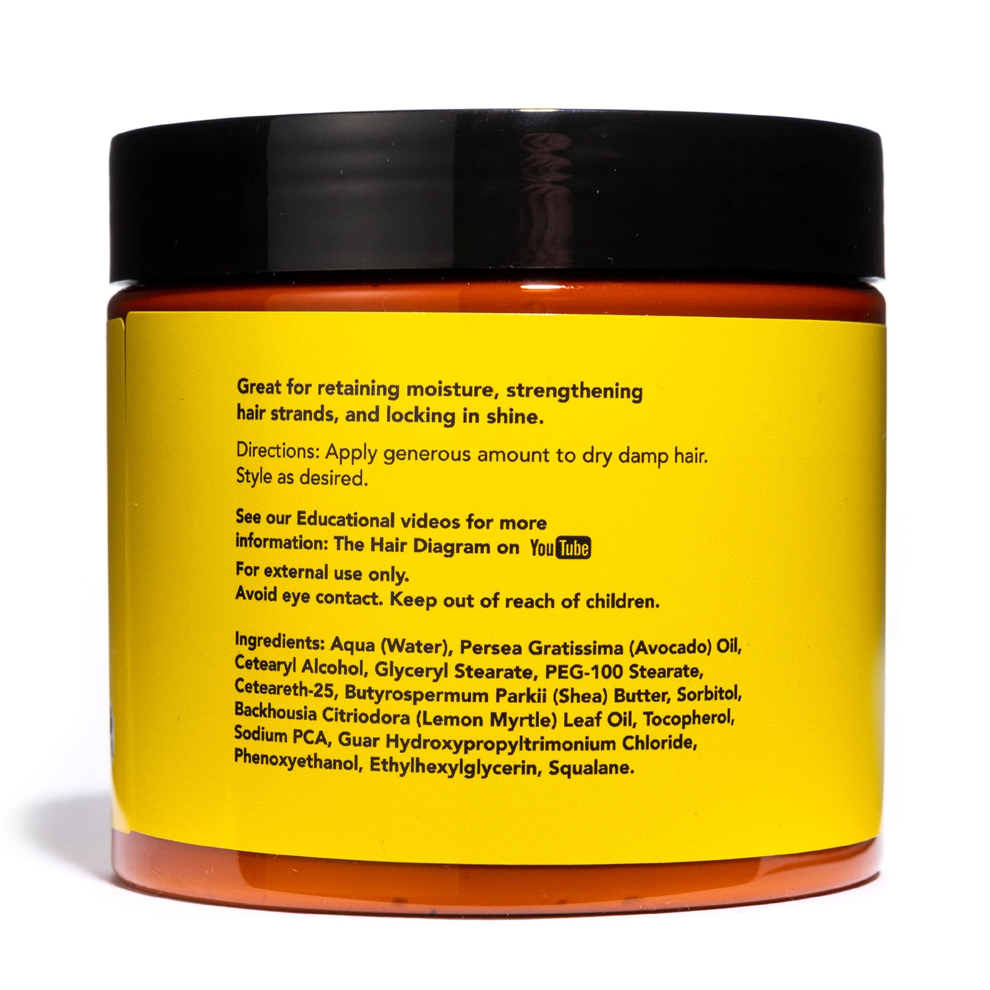 The Hair Diagram Ashley Marie curl cream applied on damp curls for definition