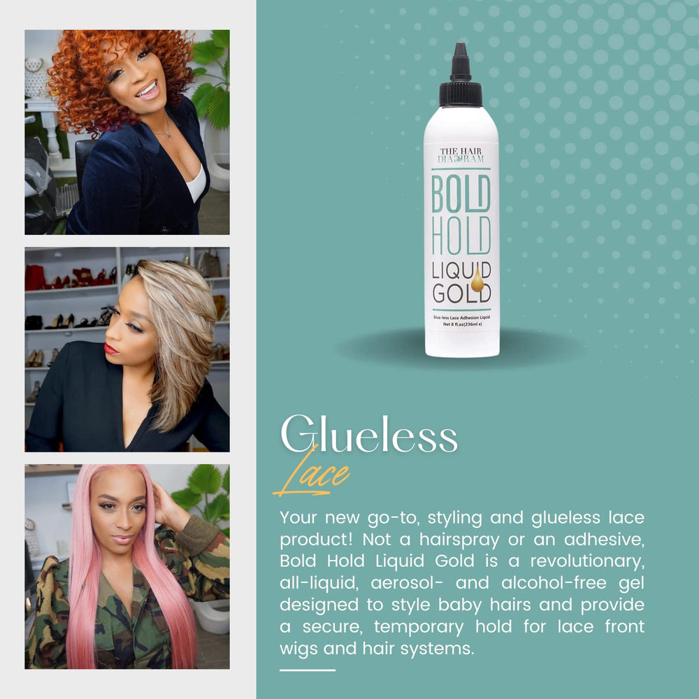 Patch test performed with The Hair Diagram Bold Hold Liquid Gold.