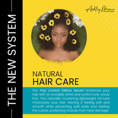 The Hair Diagram SilkOut Serum color-protection close-up shows long-lasting vibrancy.