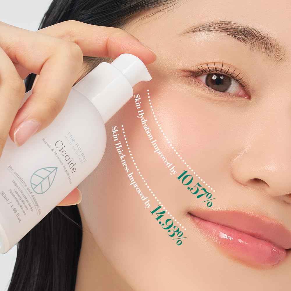 The Harnay Cicaide Ampoule glow shot hints balanced radiance