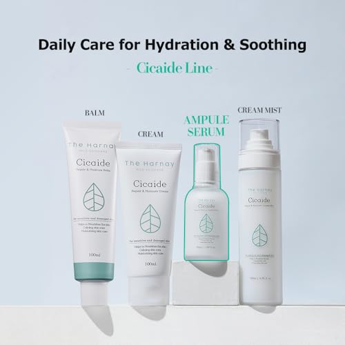 The Harnay Cicaide Ampoule pore-detail closeup signals smoother texture around pores