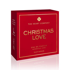The Heart Company Christmas Love bottle top adds a premium touch to rituals.