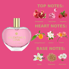 Heart notes blend jasmine and orange blossom for a floral-sweet aura.