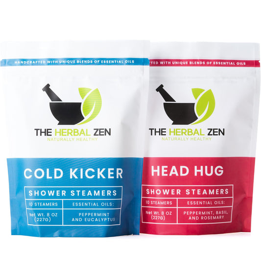 The Herbal Zen Cold Kicker steamer for quick uplift and spa-like refreshment.