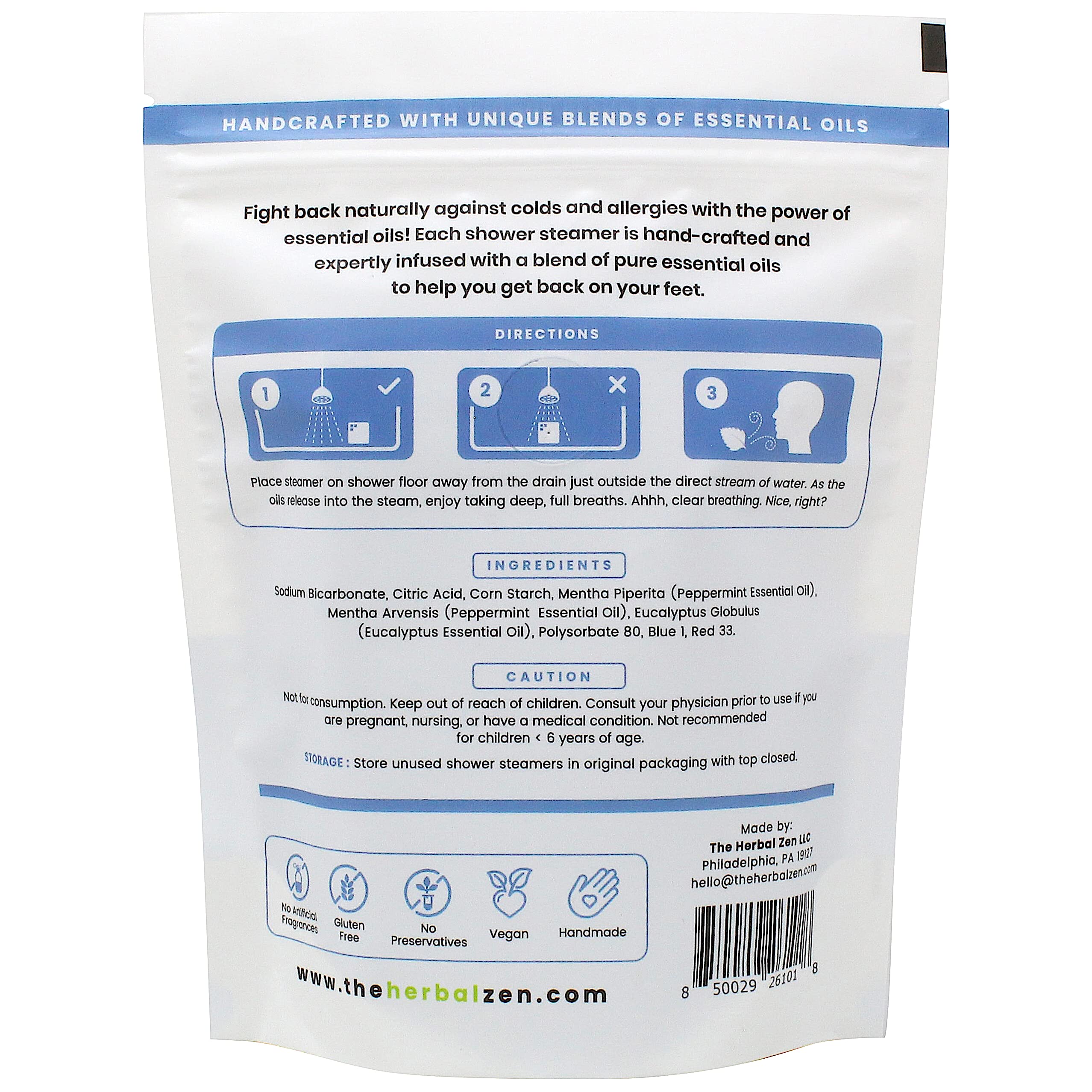 The Herbal Zen gift-ready packaging is perfect for pampering someone special.