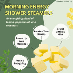 The Herbal Zen peppermint-lemon aroma close-up highlighting a bright, uplifting scent