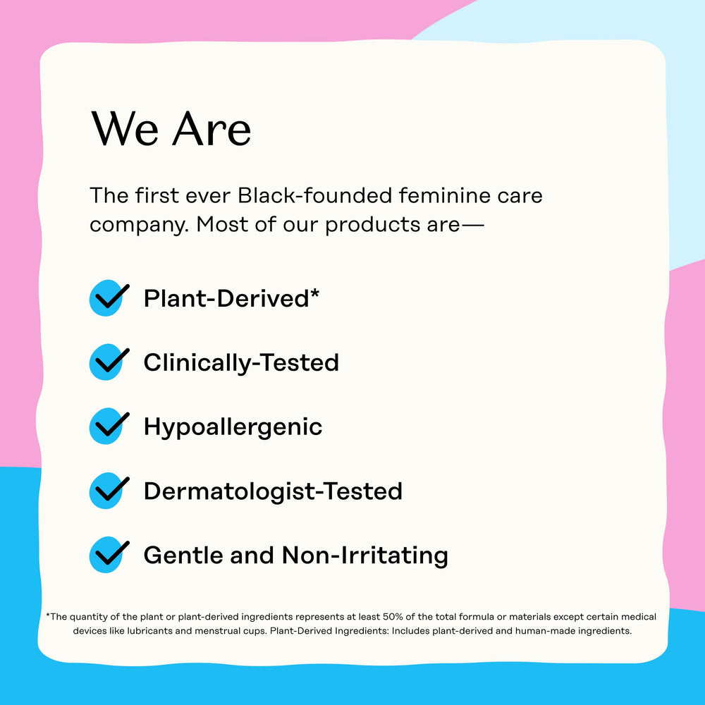The Honey Pot Coconut Shea ingredients label highlights paraben-free and sulfate-free claims