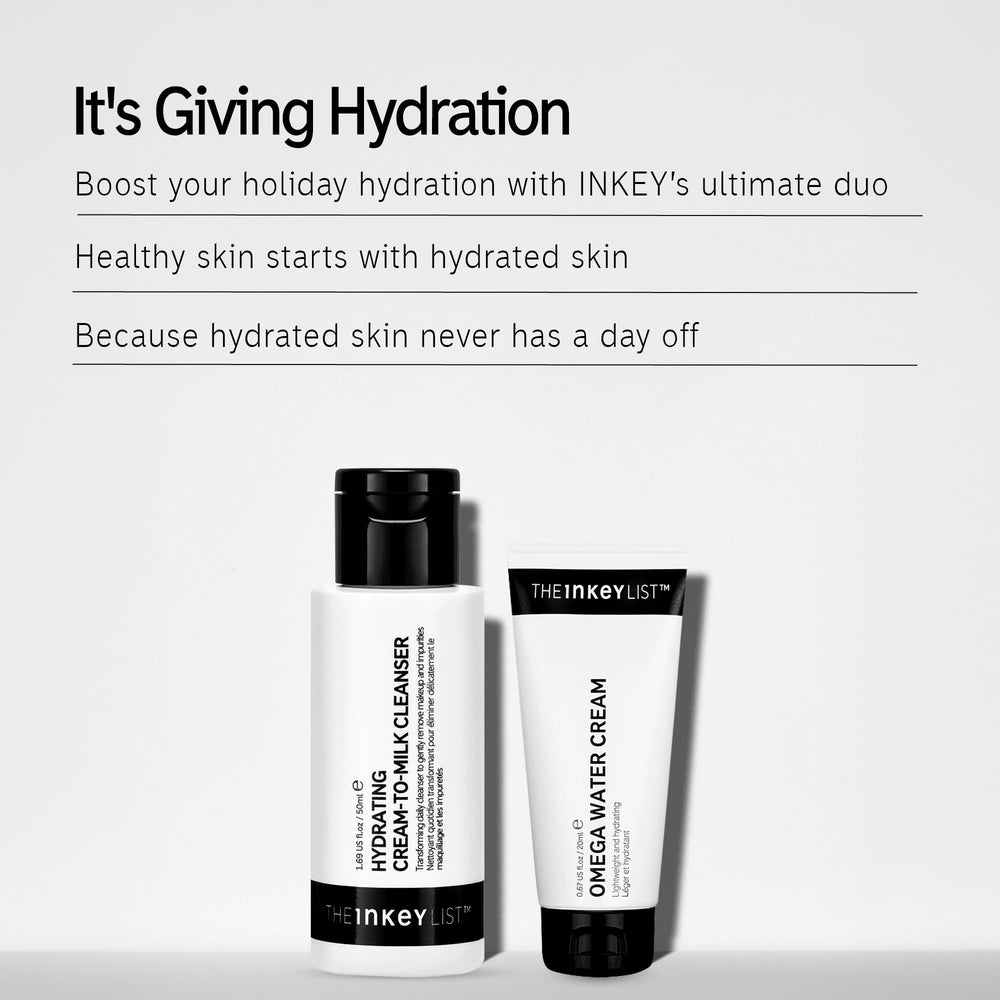 The INKEY List Omega Water Cream jar for oil-free hydration.