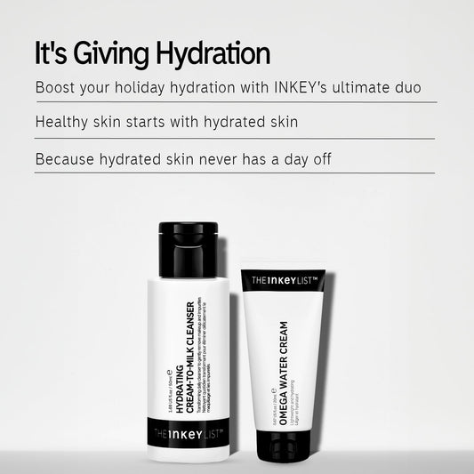 The INKEY List Omega Water Cream jar for oil-free hydration.