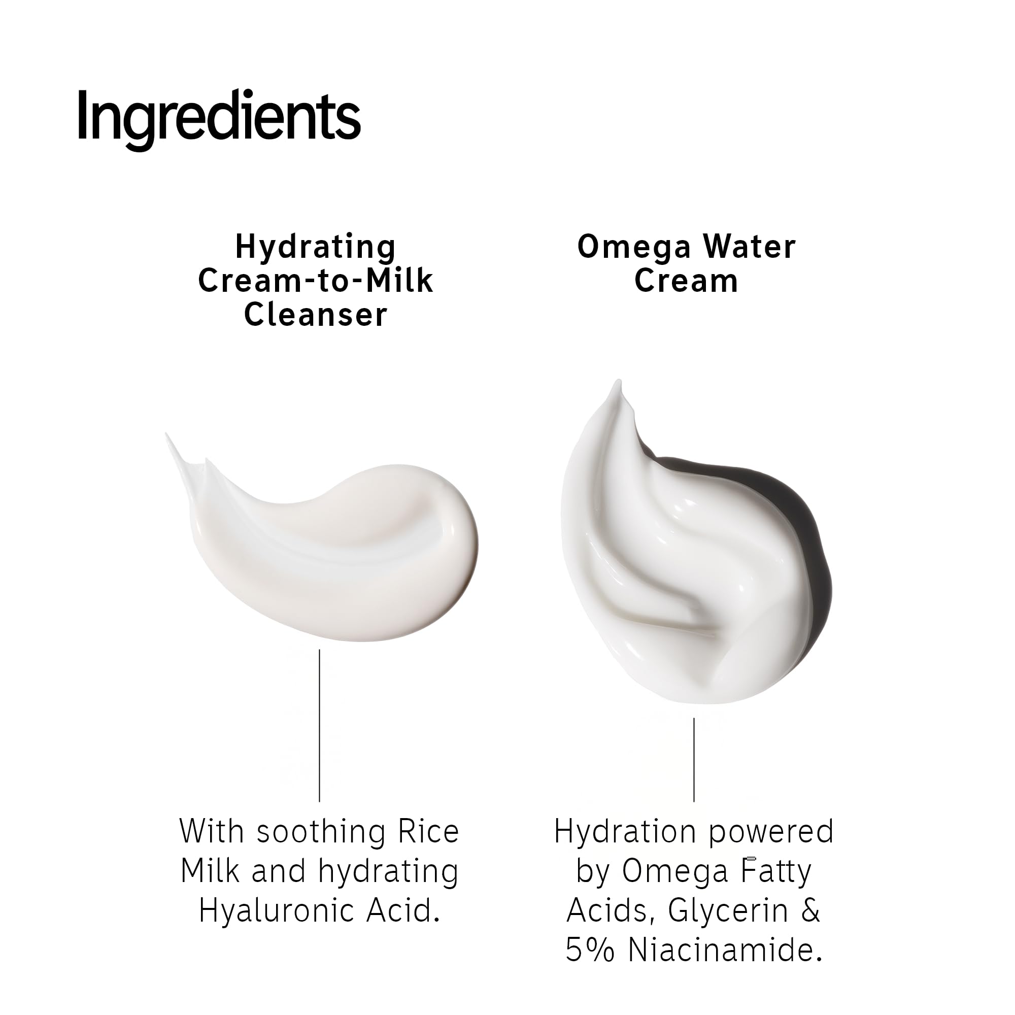 The INKEY List gift set displayed on a bathroom shelf for daily routine.