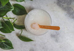 The Keys Salt Scrub feet pedicure scrub for silky skin.