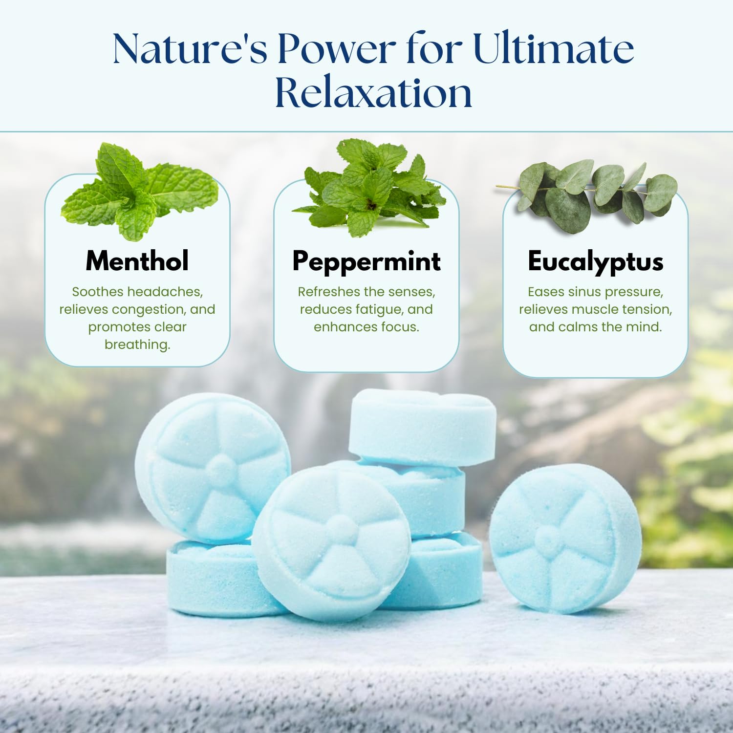 The Lavish Goat Soothe menthol-peppermint-eucalyptus blend for refreshed breathing and mood uplift