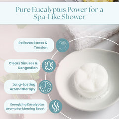 USA-made shower bombs by The Lavish Goat for a premium self-care ritual.