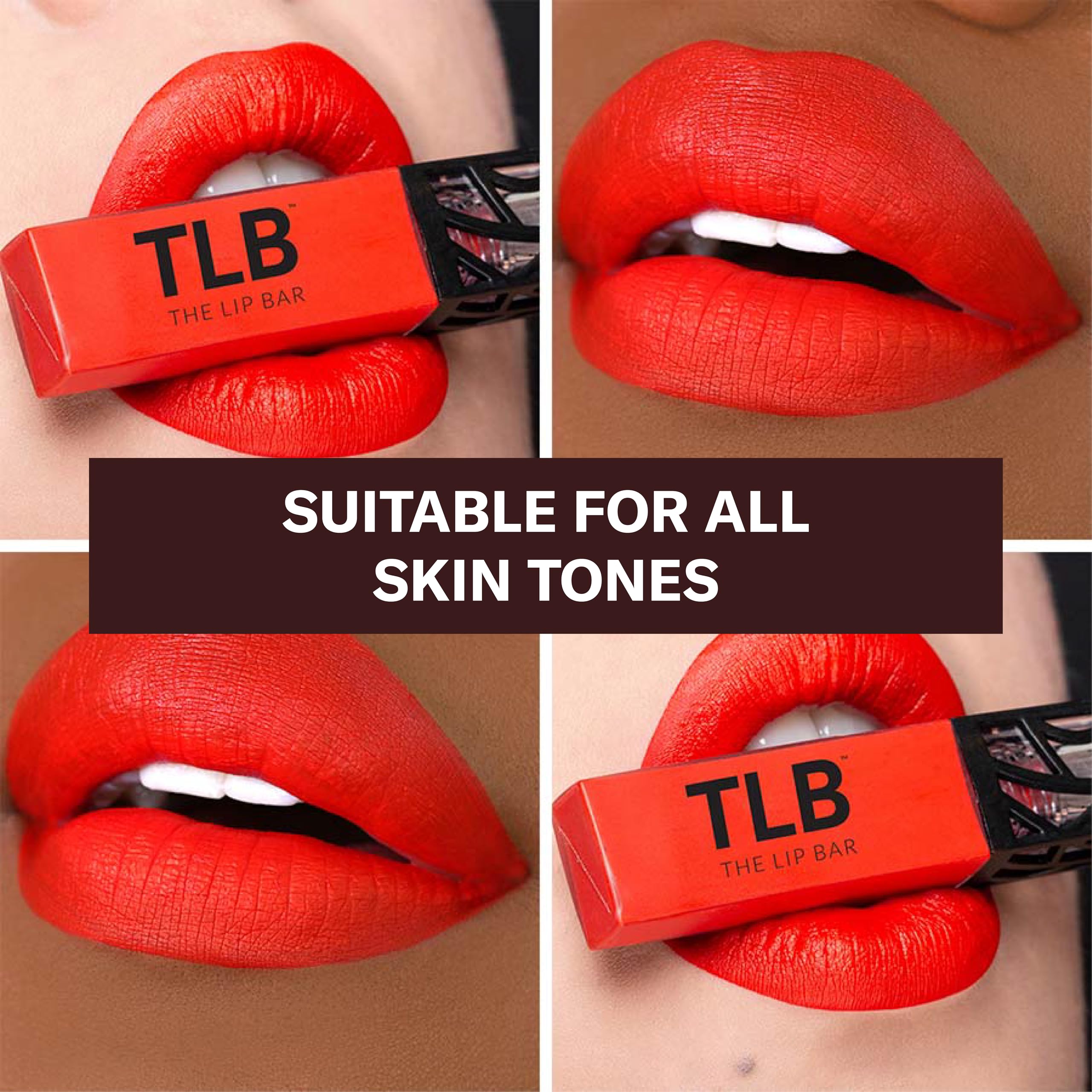 The Lip Bar Boy Trouble liquid matte swatch demonstrates vibrant pigment that stays matte.