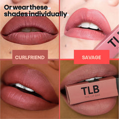 The Lip Bar Nonstop Liquid Matte closeup: smooth, precise glide.