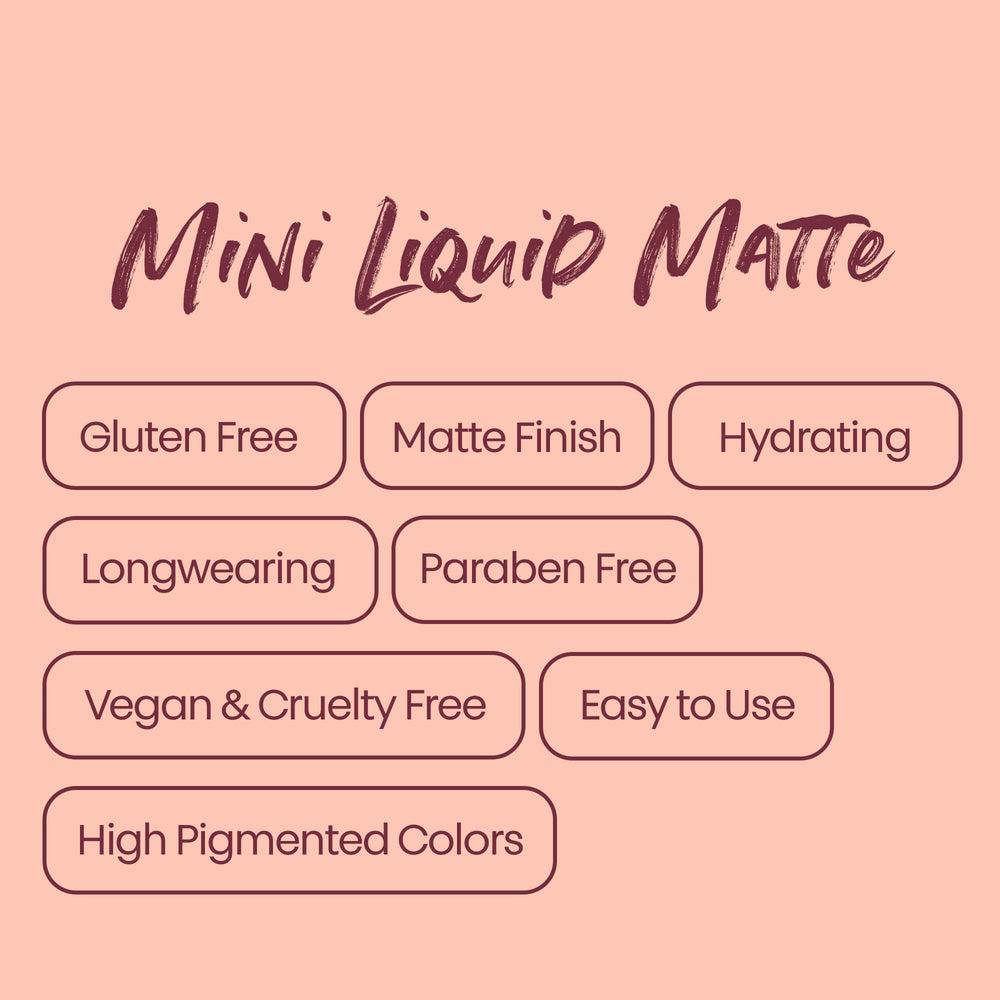 The Lip Bar velvet matte finish on lips: comfortable wear.