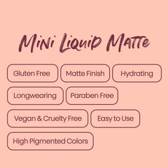 The Lip Bar velvet matte finish on lips: comfortable wear.