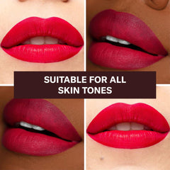 The Lip Bar Rich Auntie swatches reveal bold pigment for a statement look