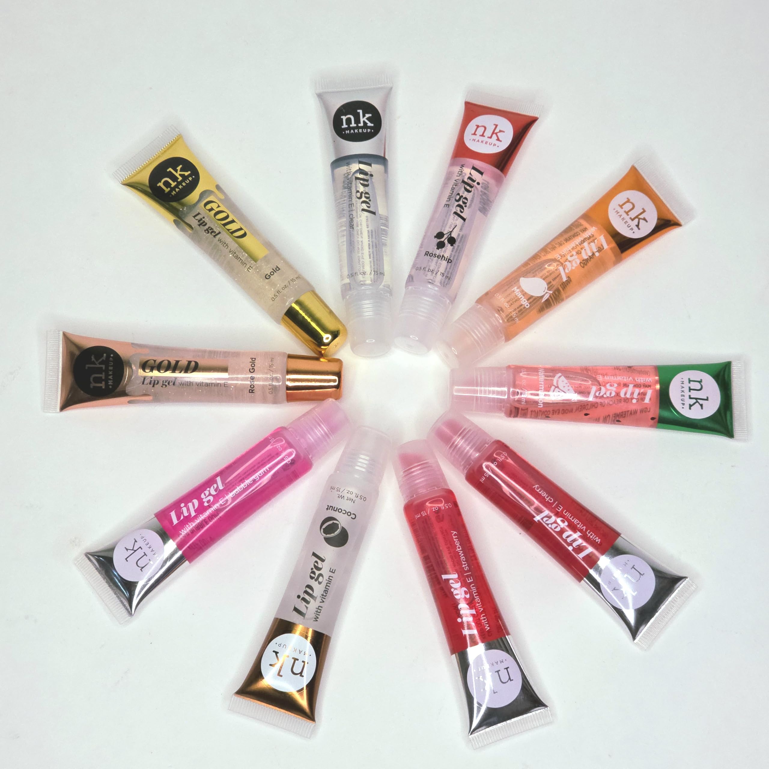 The Make-Up Artist Project clear lip gloss for versatile layering and glassy finish
