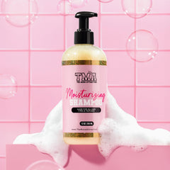 The Mane Attraction lemongrass scent bottle adding a refreshing fragrance.