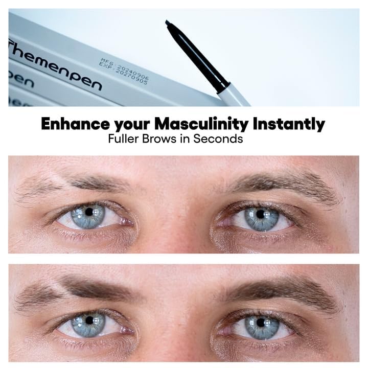 The Men Pen beard filler shapes and fills for a natural look