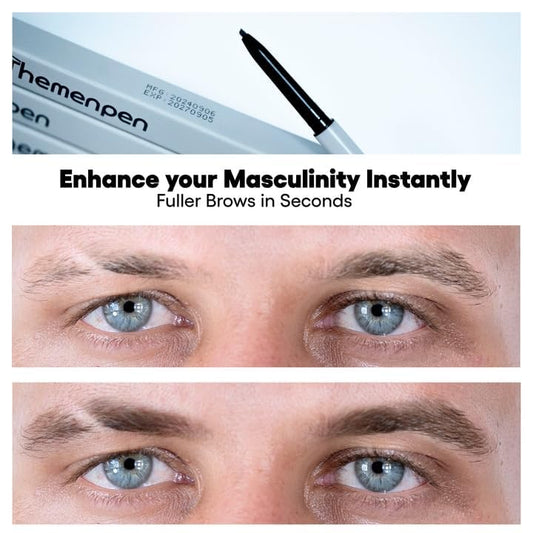 The Men Pen beard filler shapes and fills for a natural look