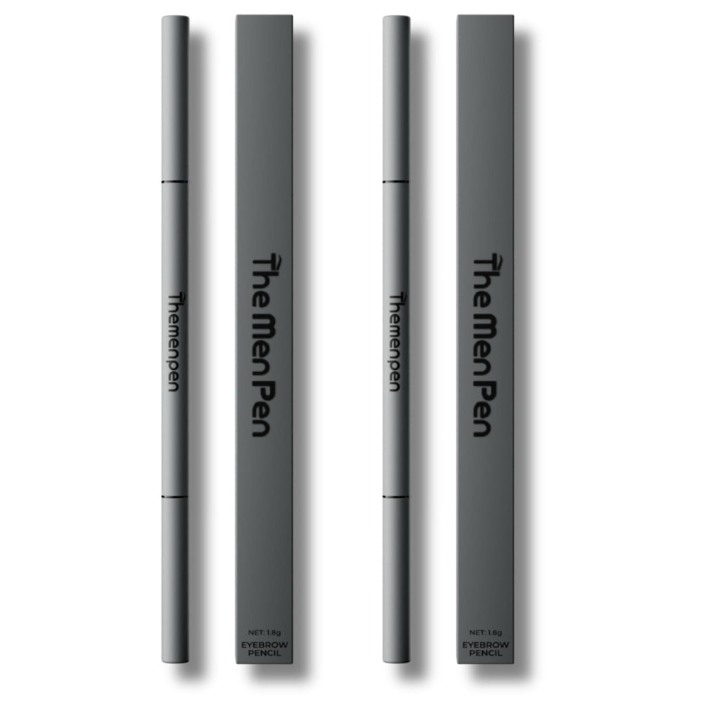 The Men Pen waterproof eyebrow pen defines brows for all-day wear