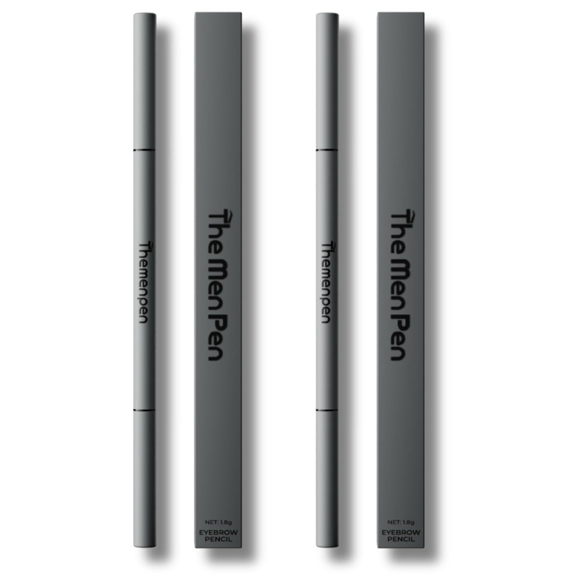 The Men Pen waterproof eyebrow pen defines brows for all-day wear