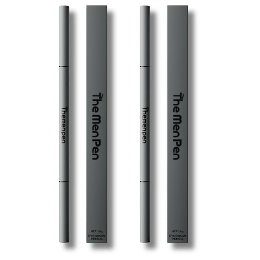 The Men Pen waterproof eyebrow pen defines brows for all-day wear