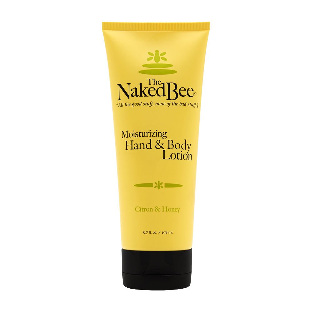 The Naked Bee Nourishing Body Lotion bottle for all skin types delivers hydration.