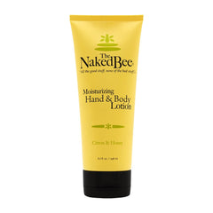 The Naked Bee Nourishing Body Lotion bottle for all skin types delivers hydration.