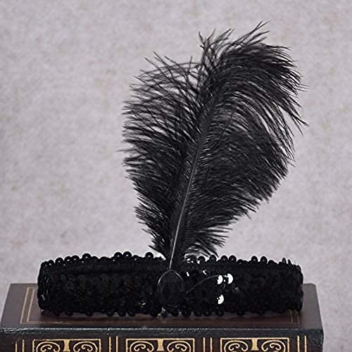 The Only One masquerade headband adds dramatic flair for masked balls and events.